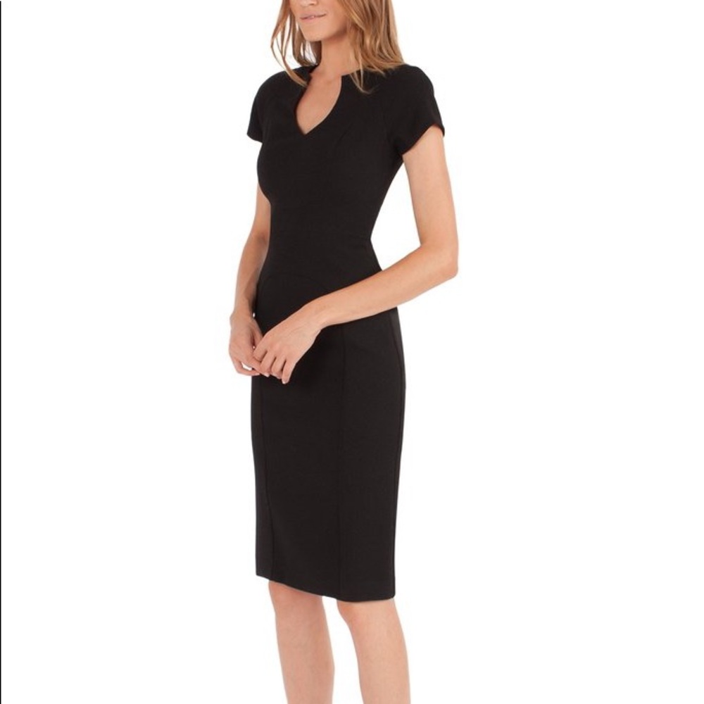 Black Halo Gypsy Rose sheath dress sz 8